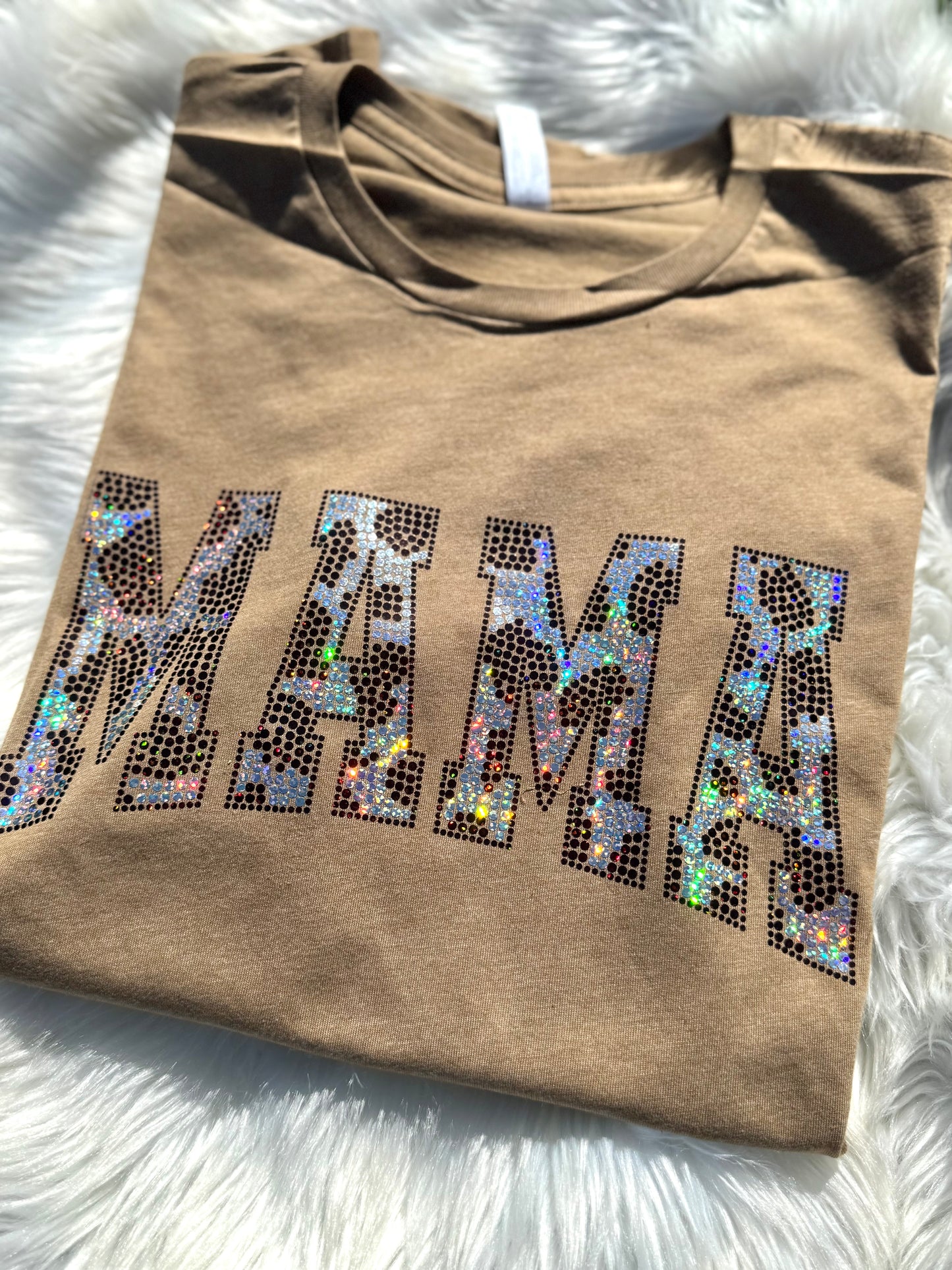 Brown Mama Cow Spangle
