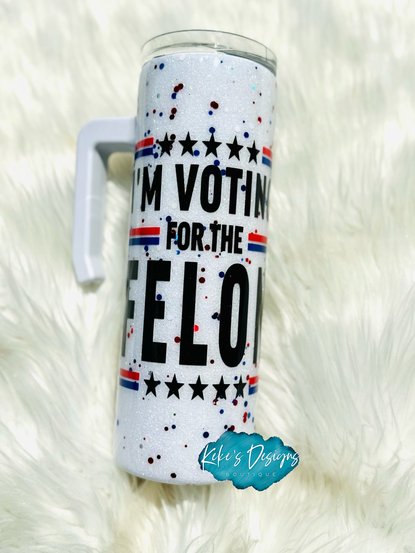 Voting For Felon Tumbler