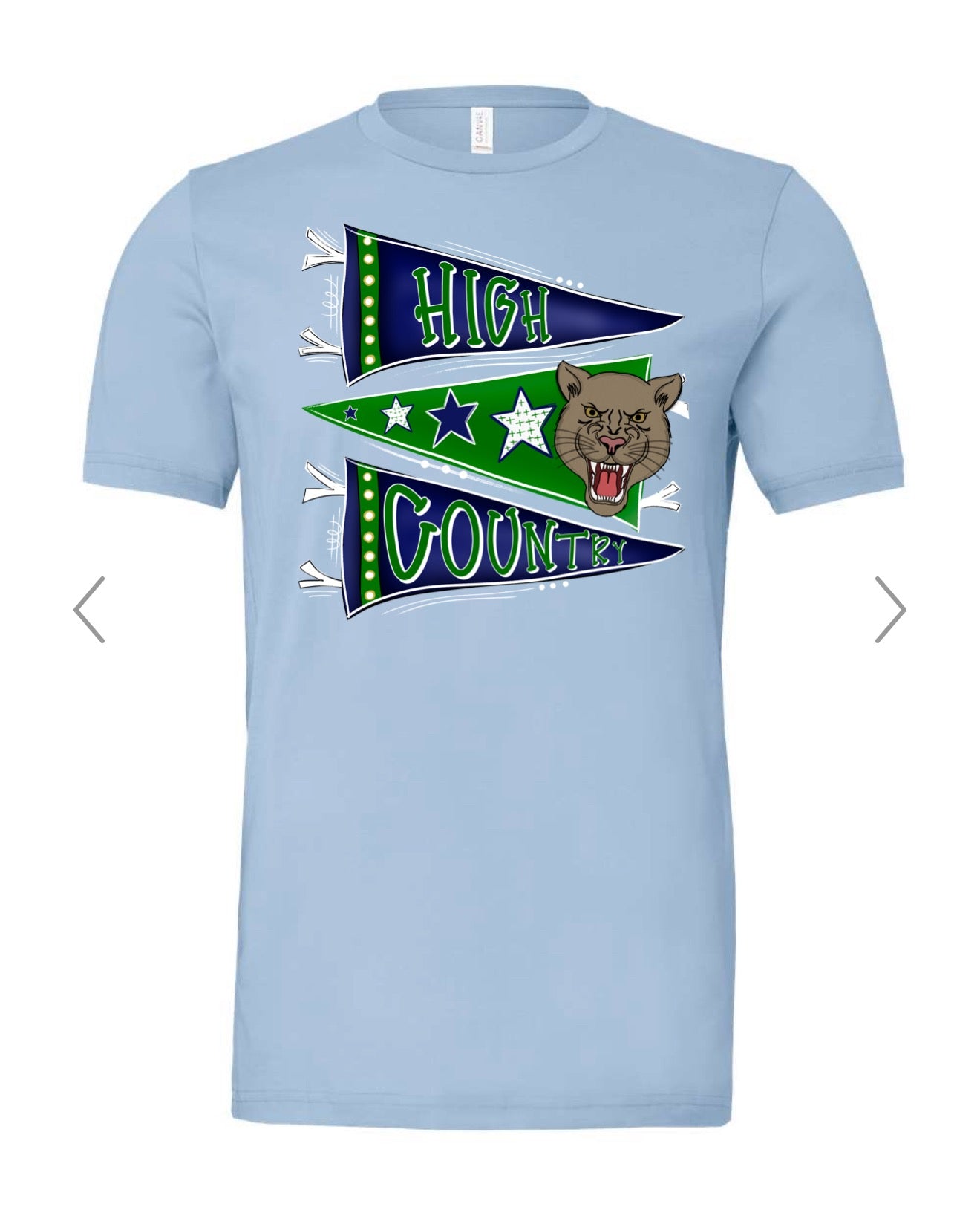 ADULT- HIGH COUNTRY FLAG TSHIRT