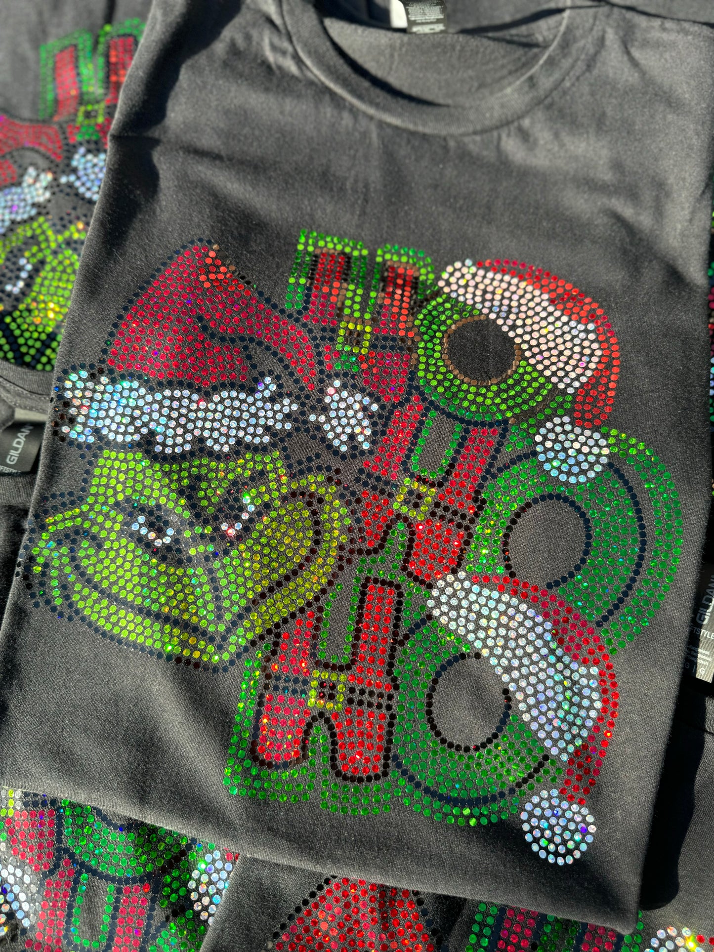 HO HO HO Spangle Tshirt