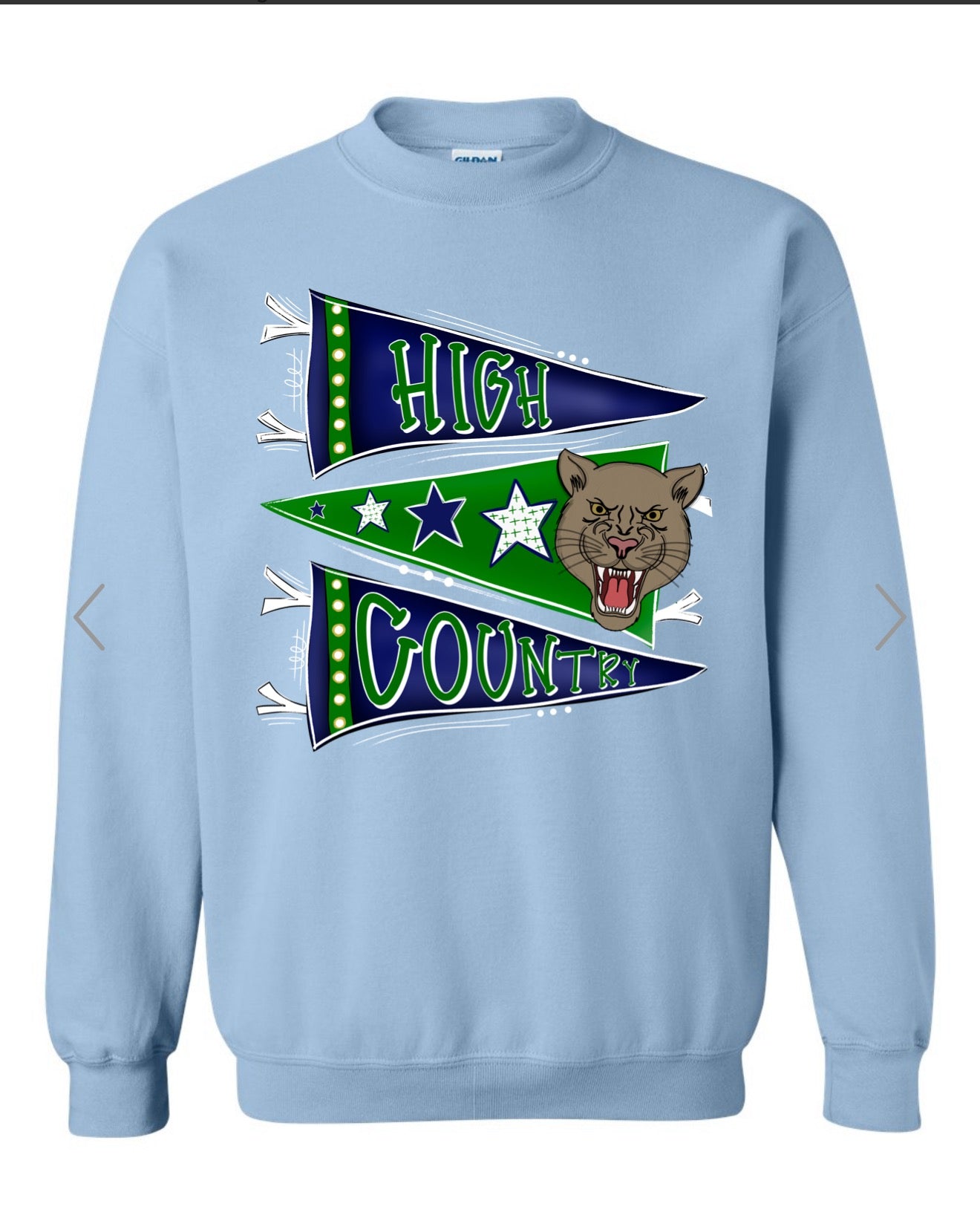 ADULT- HIGH COUNTRY FLAG PULLOVER