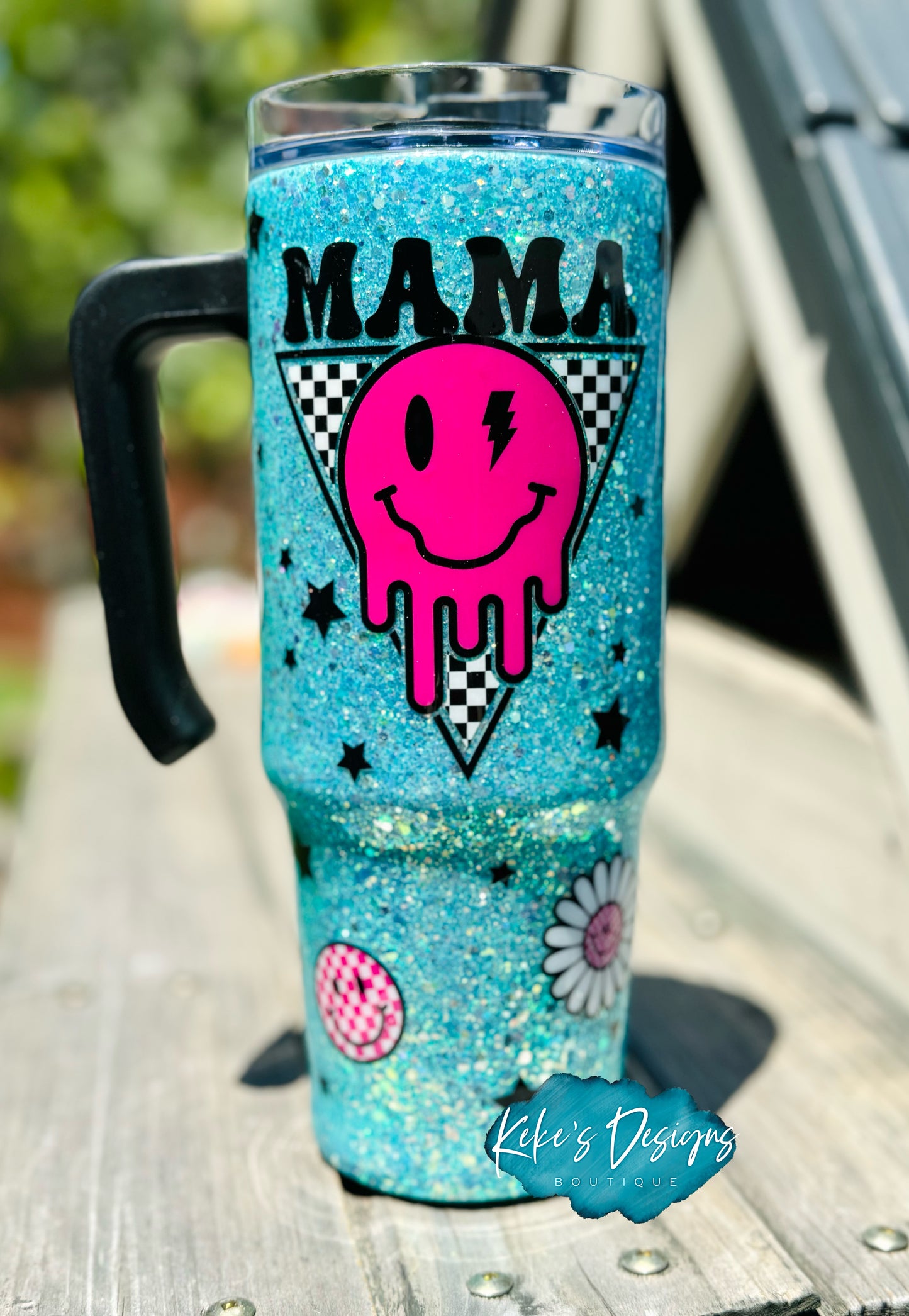 Mama Retro Handle Tumbler