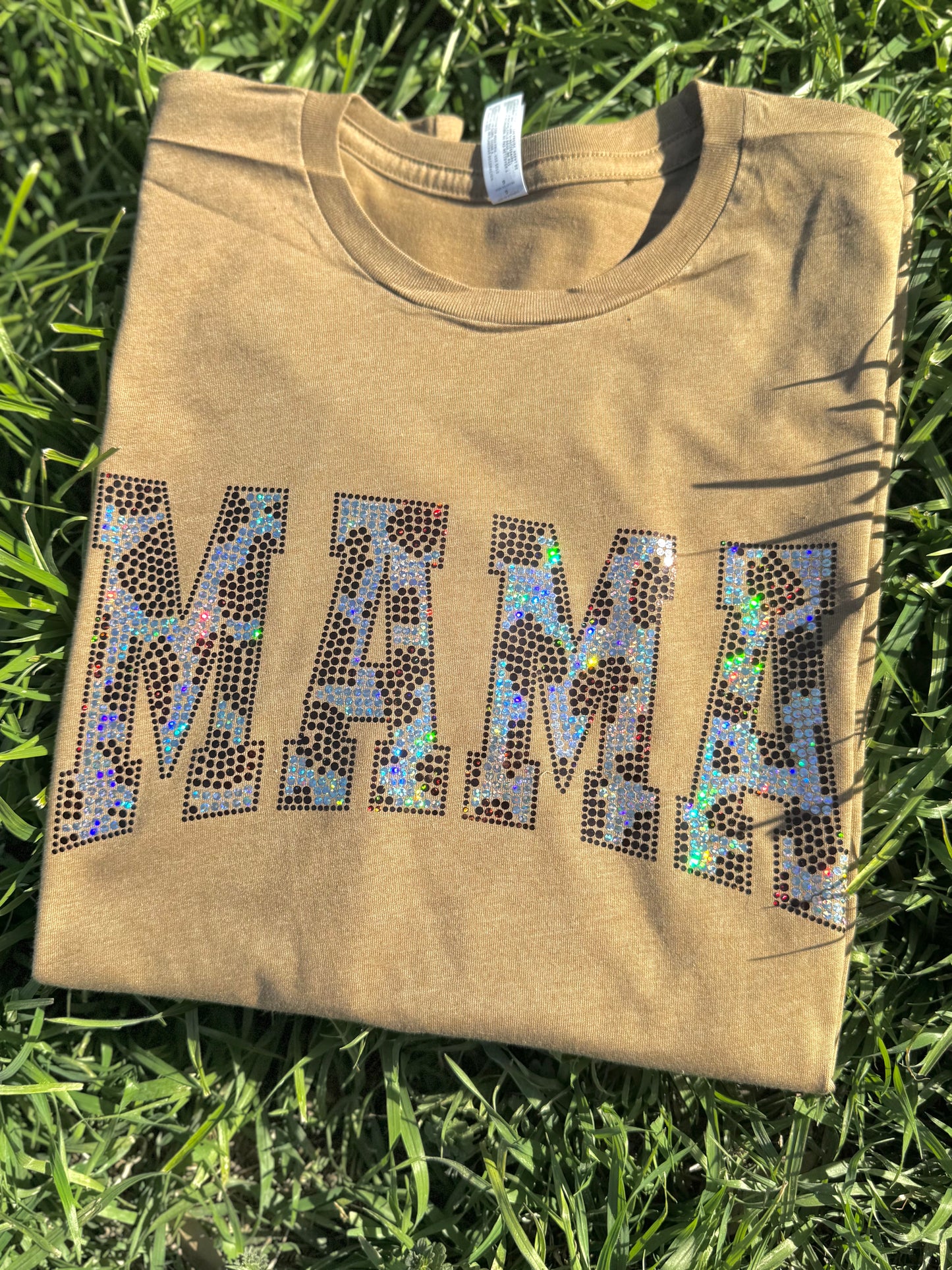 Brown Mama Cow Spangle