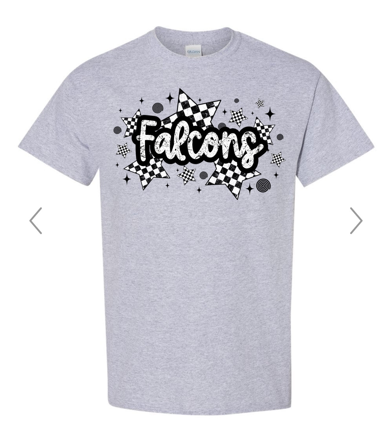 Falcon Checker ADULT T-Shirt
