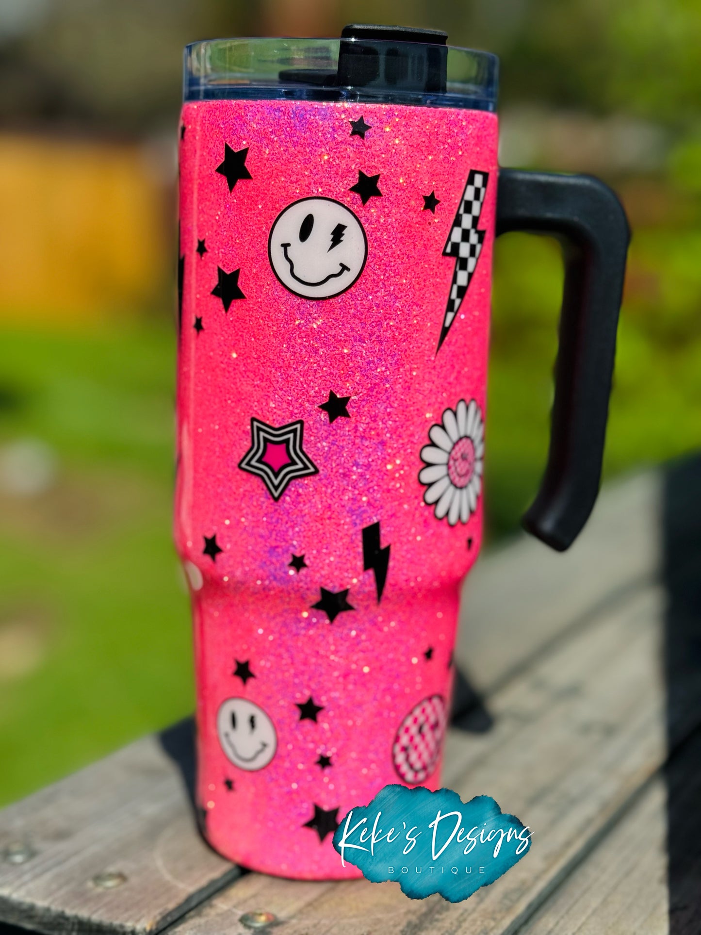 Mama Retro Handle Tumbler