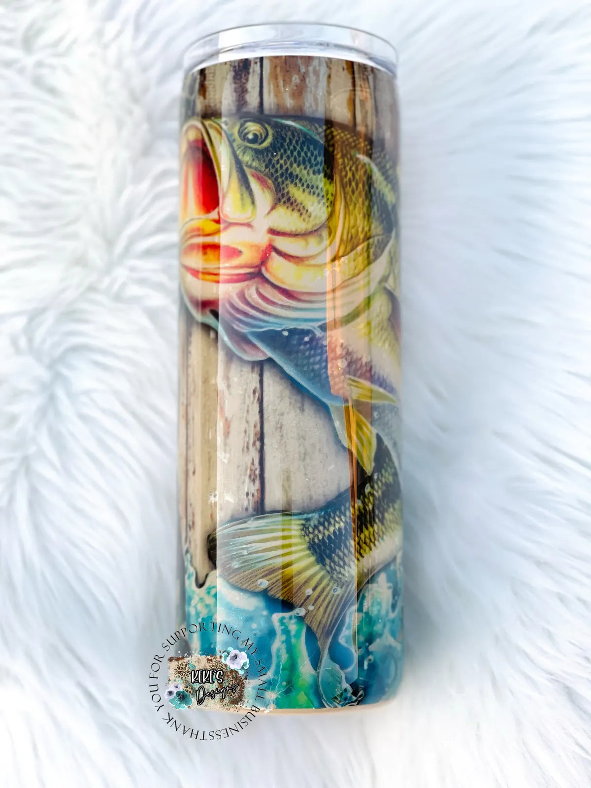 Bass Fish Full Wrap