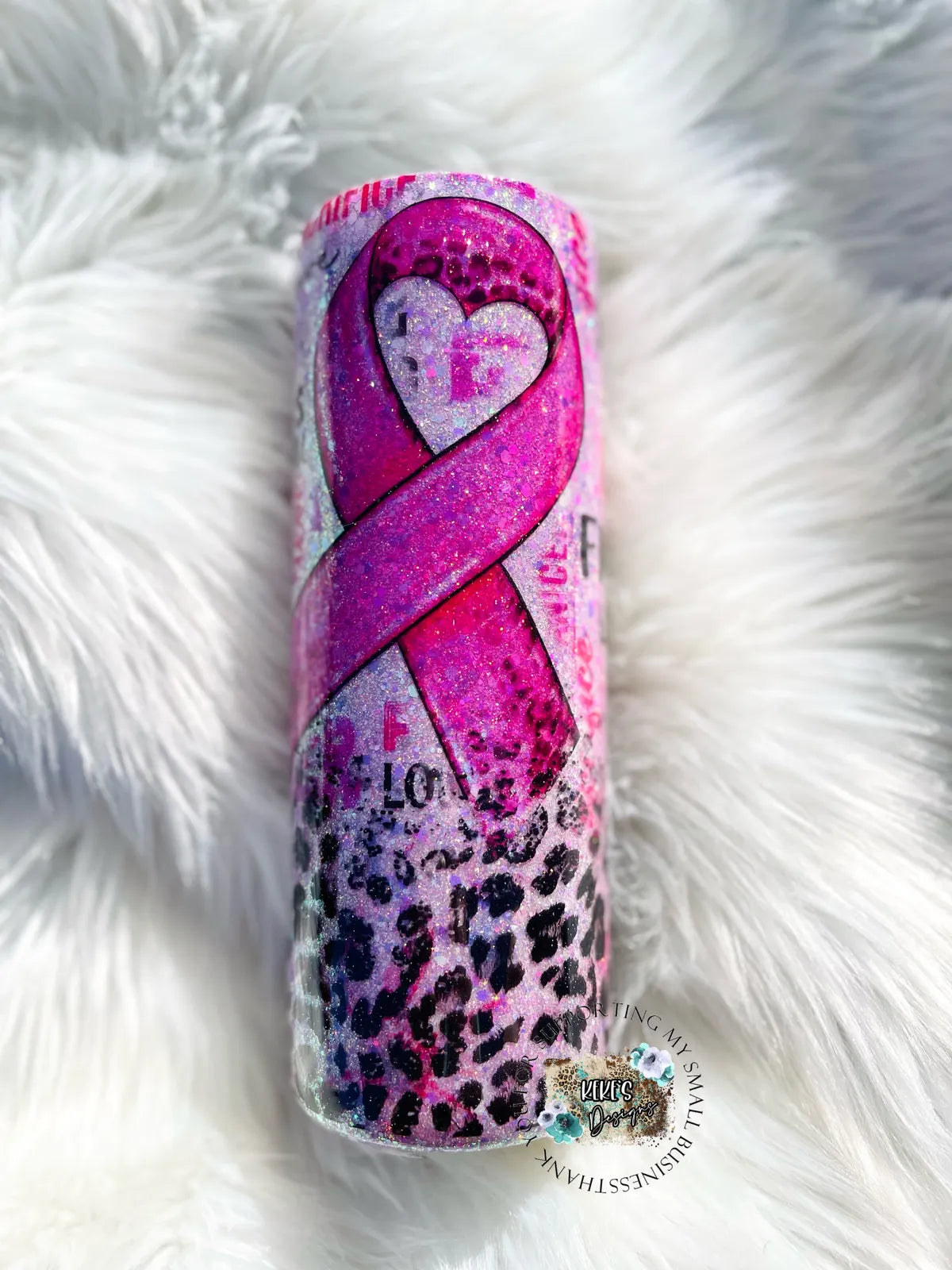 Leopard Breast Cancer Full Wrap