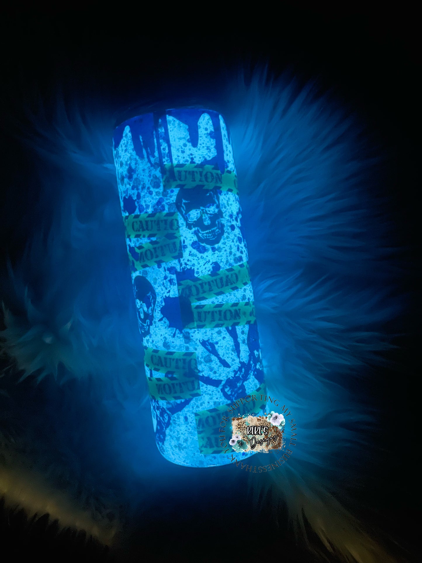 True Crime Addict Glow Tumbler