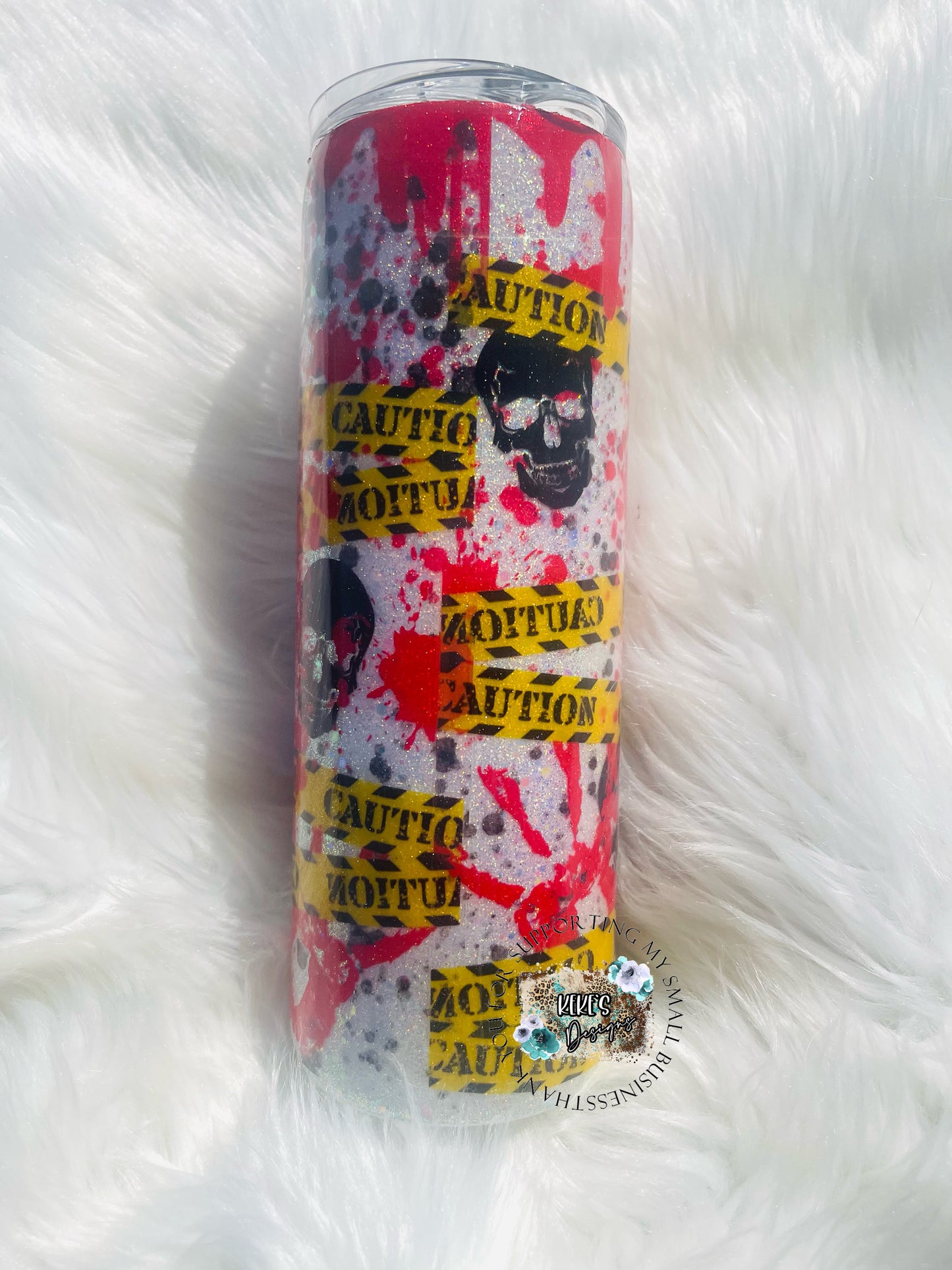 True Crime Addict Glow Tumbler