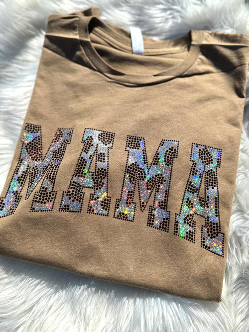 Brown Mama Cow Spangle