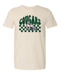 ADULT-Cougars Checker TSHIRT