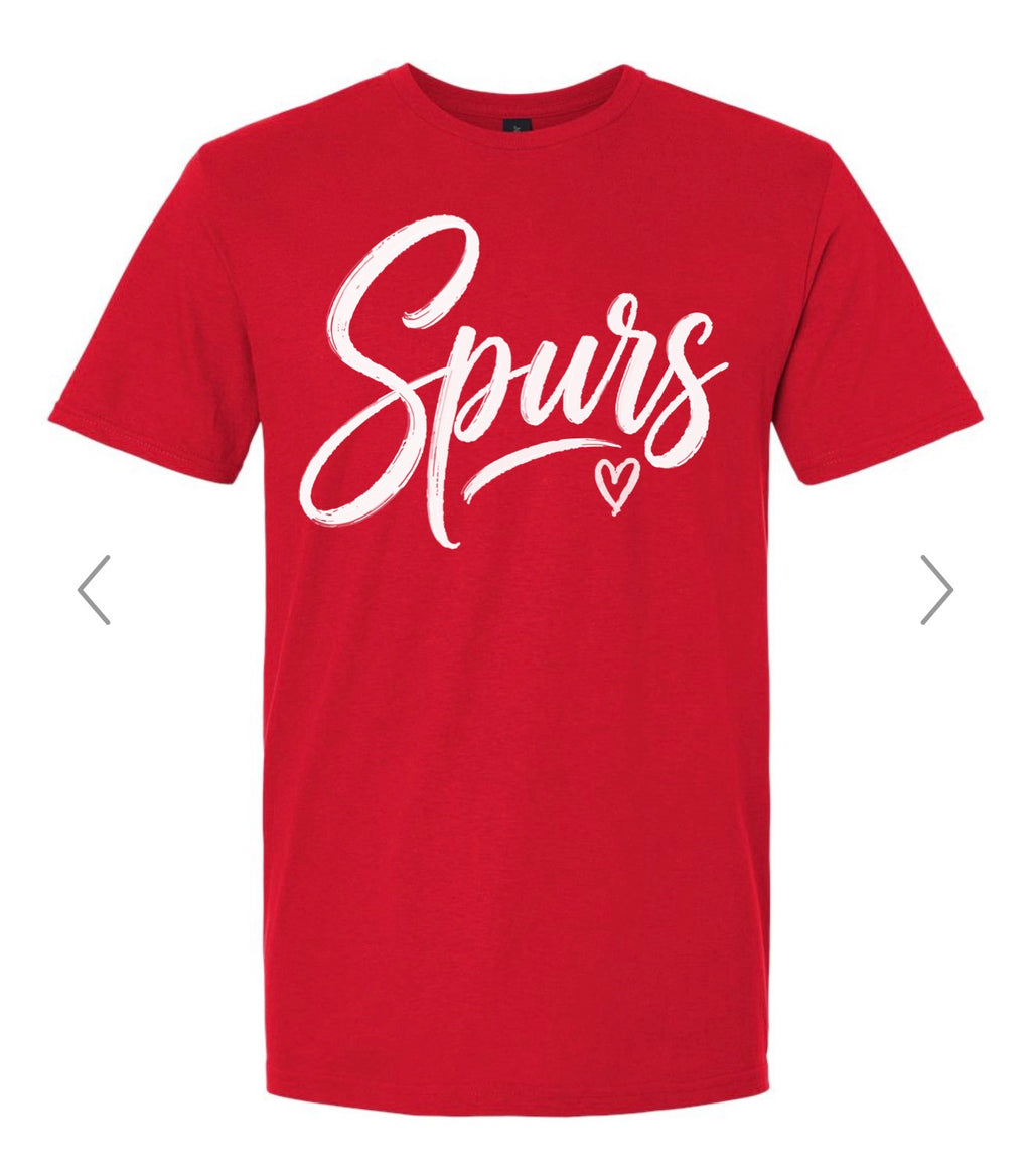 SPURS HEART TSHIRT