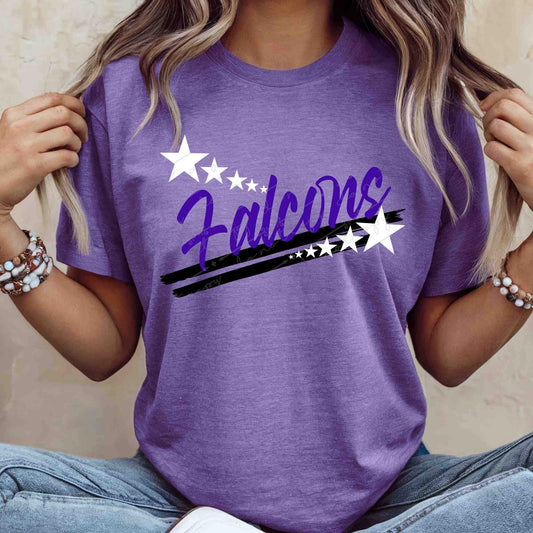 Falcons Star ADULT Tshirt