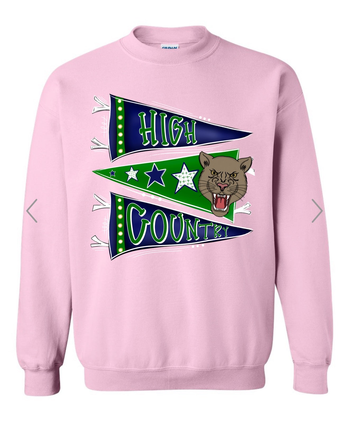 ADULT- HIGH COUNTRY FLAG PULLOVER