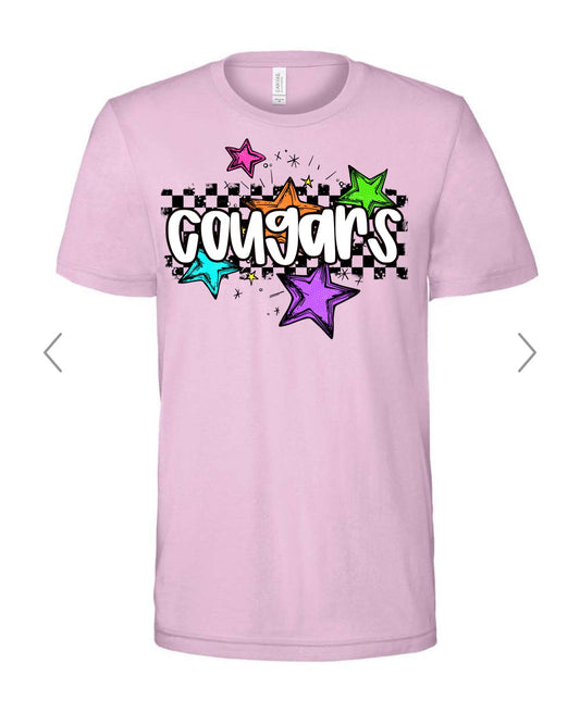 YOUTH- Cougar Star TSHIRT