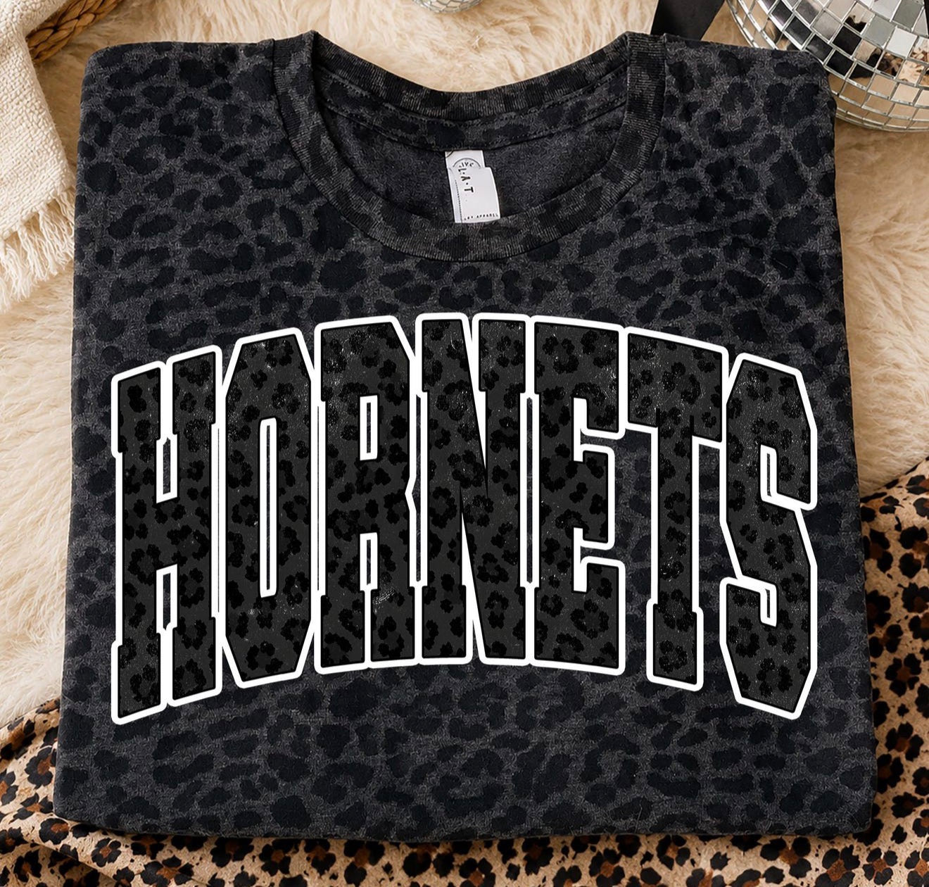 HORNETS LEOPARD TSHIRT