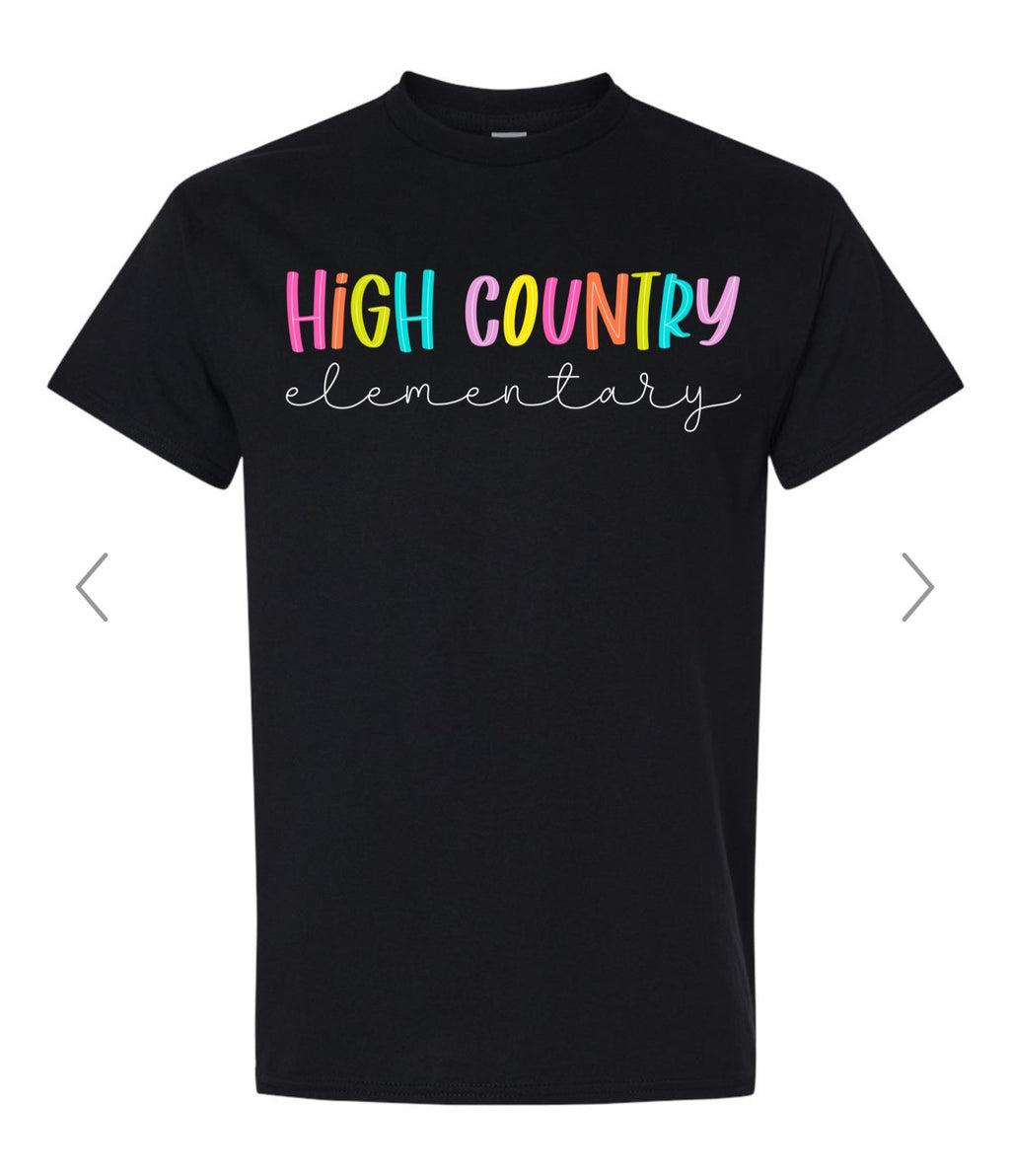 ADULT- High Country Elementary TSHIRT