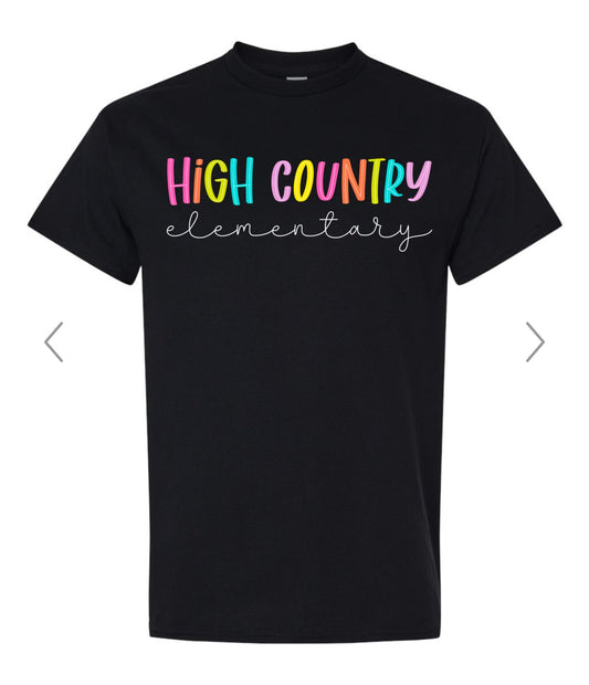 ADULT- High Country Elementary TSHIRT