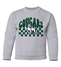 YOUTH- Cougar Checker PULLOVER