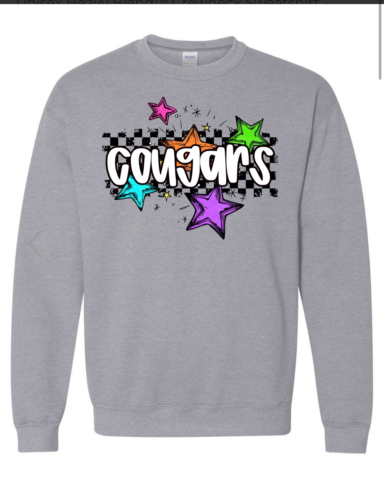 ADULT- Cougar Star PULLOVER