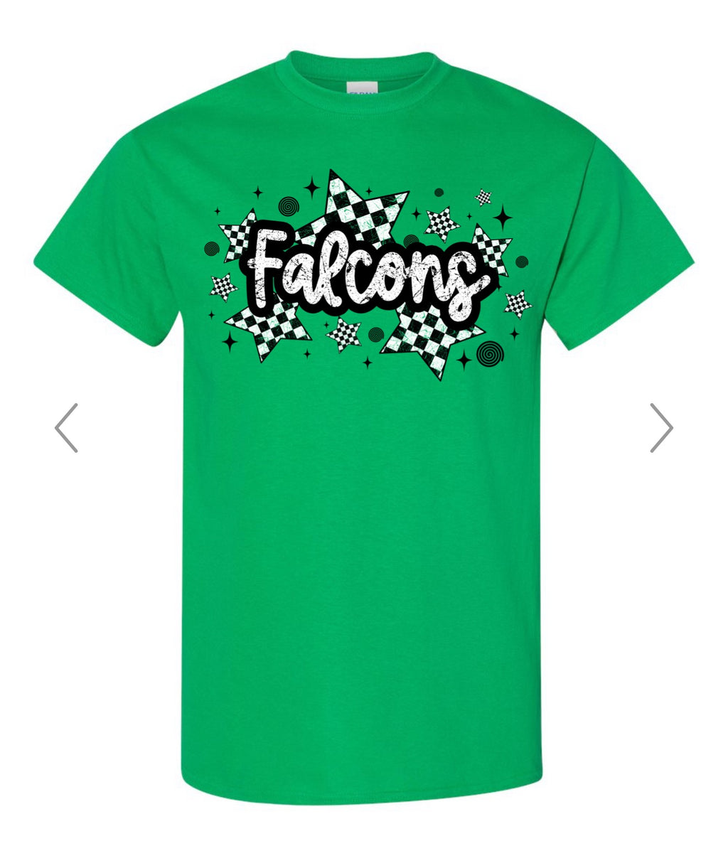 Falcon Checker ADULT T-Shirt