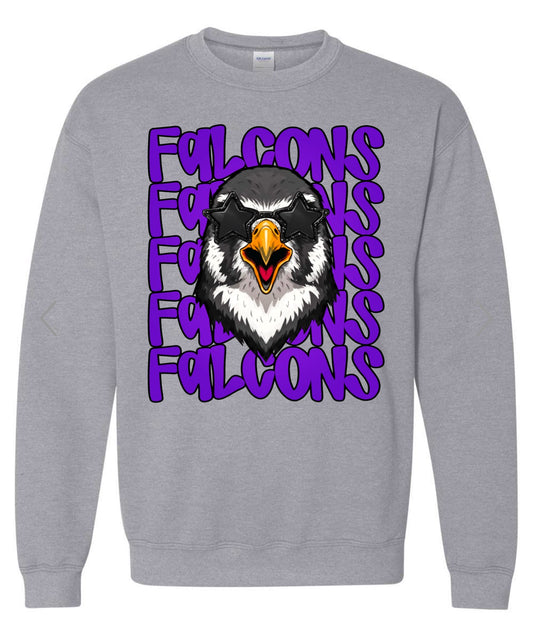 Falcon Stacked ADULT Pullover