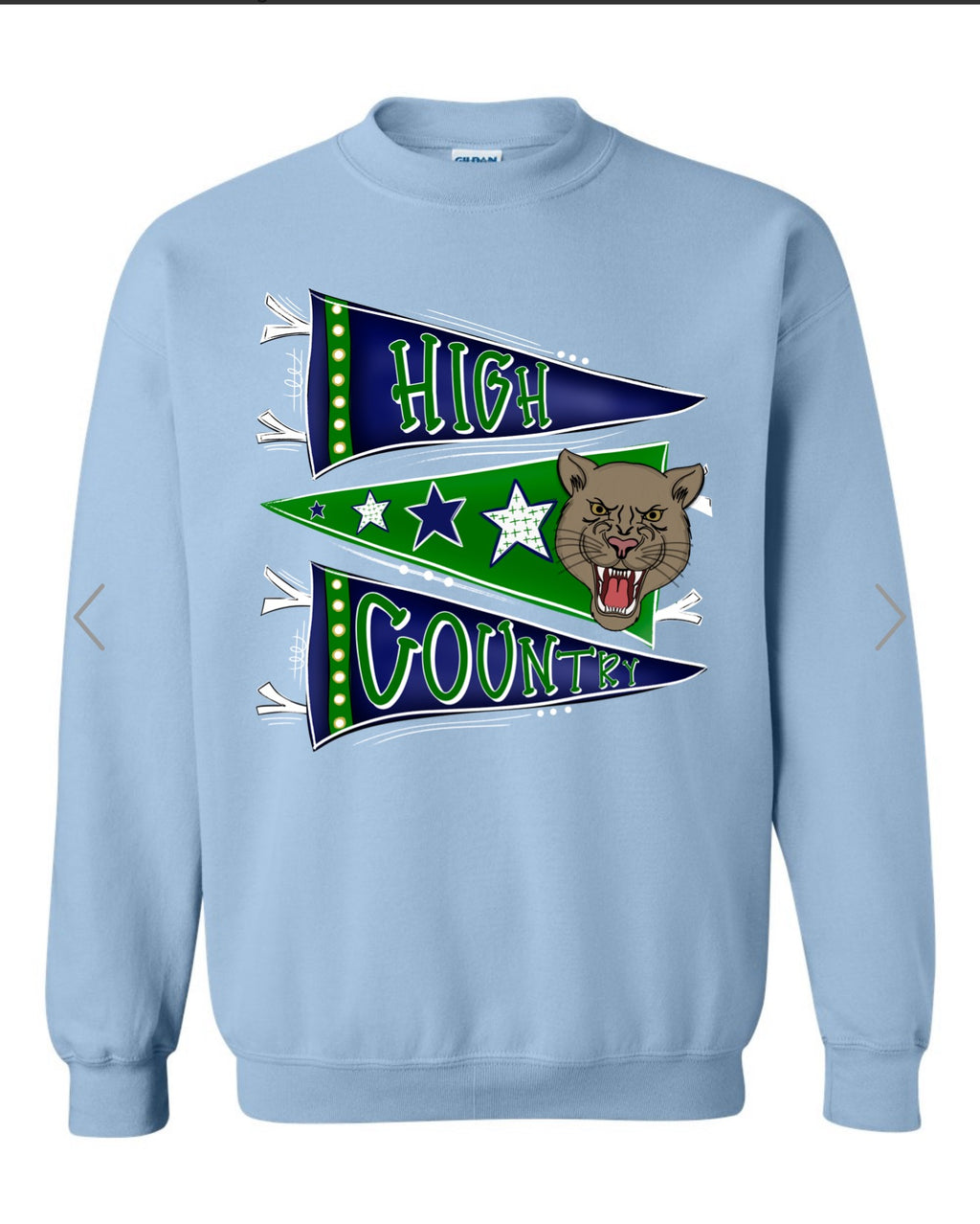 ADULT- HIGH COUNTRY FLAG PULLOVER