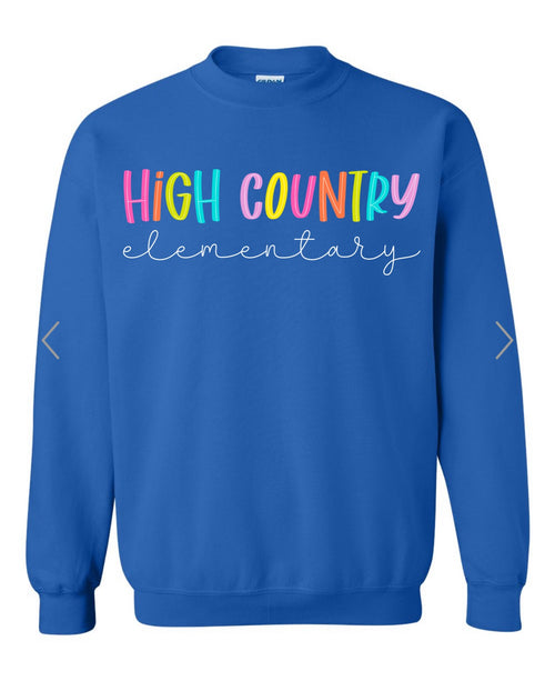 ADULT- High Country Elementary PULLOVER