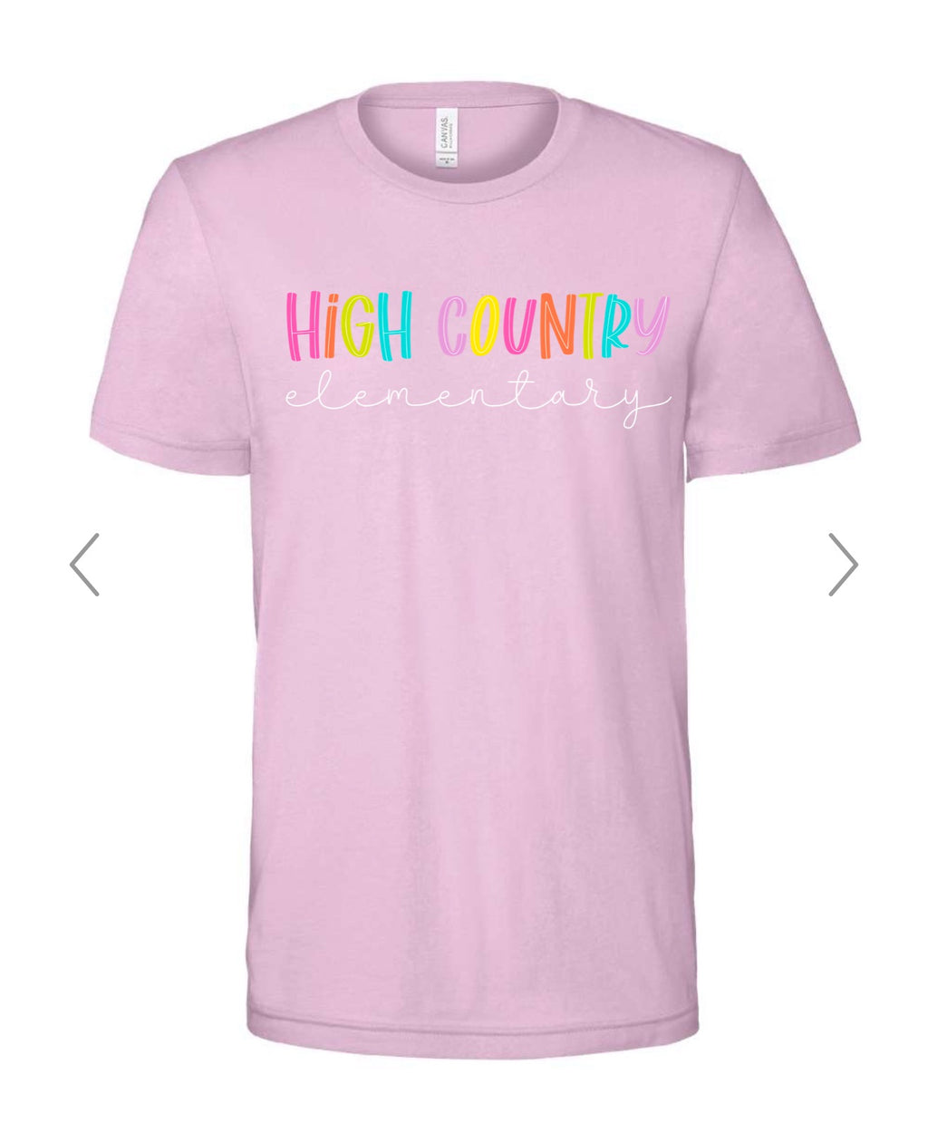 ADULT- High Country Elementary TSHIRT