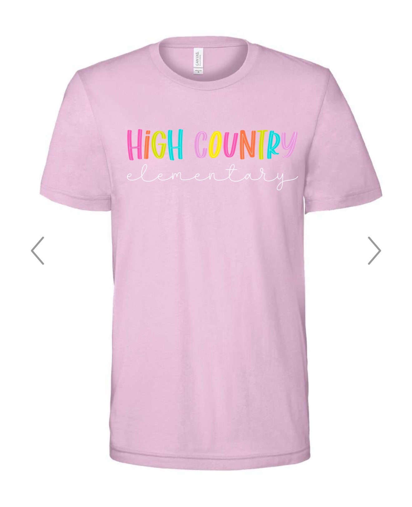 ADULT- High Country Elementary TSHIRT