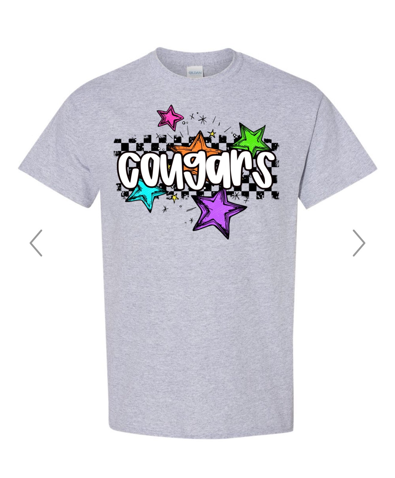 YOUTH- Cougar Star TSHIRT