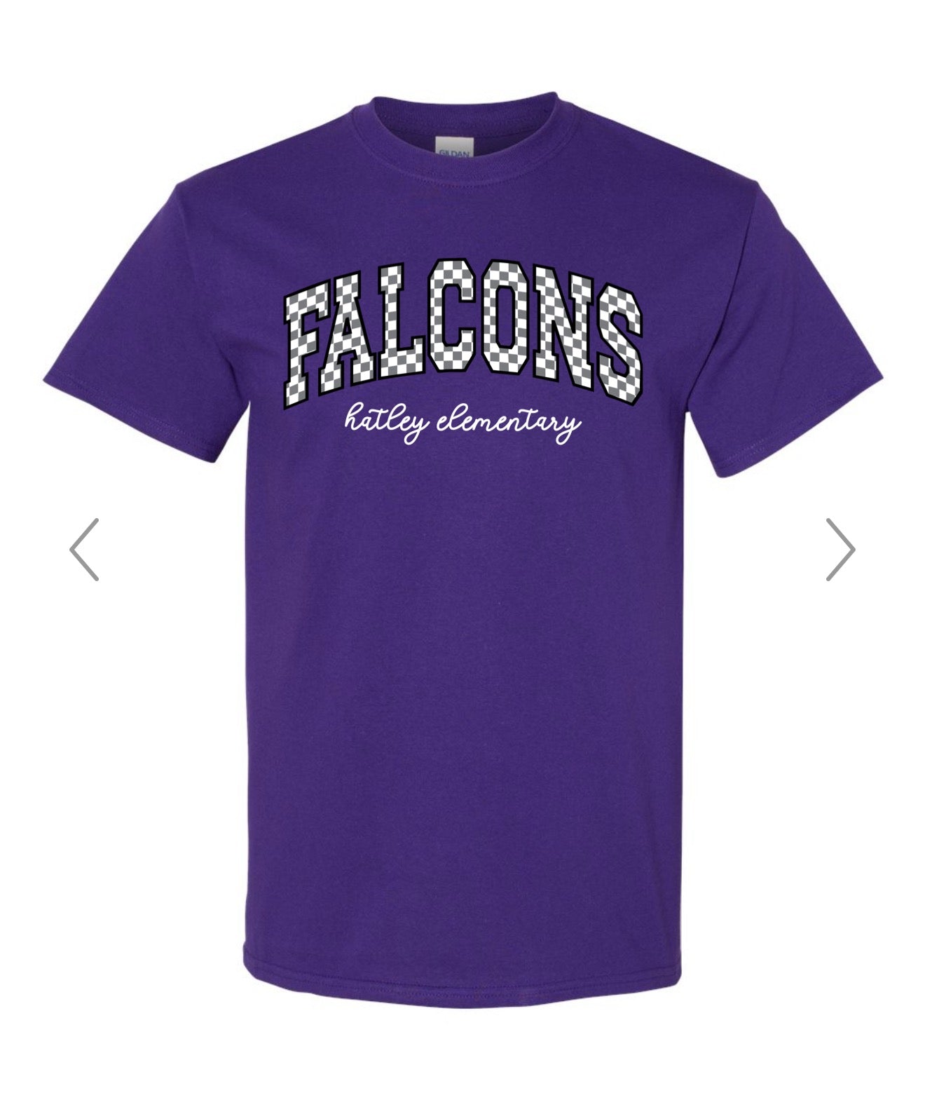 Checker Hatley Falcon ADULT T-Shirt