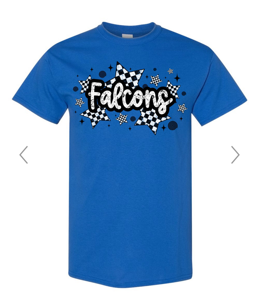 Falcon Checker ADULT T-Shirt