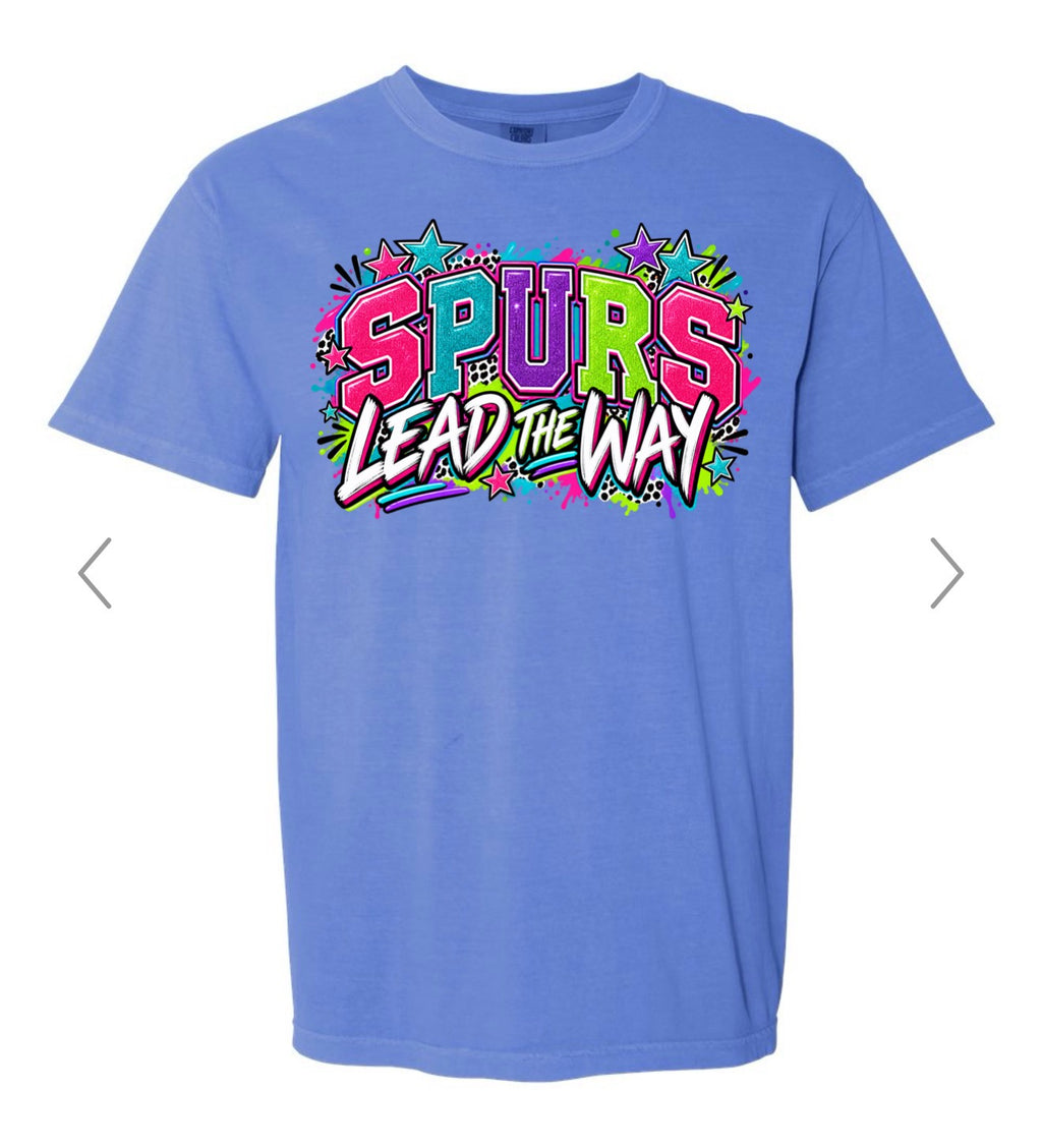 SPURS LEAD THE WAY TSHIRT COMFORT COLOR