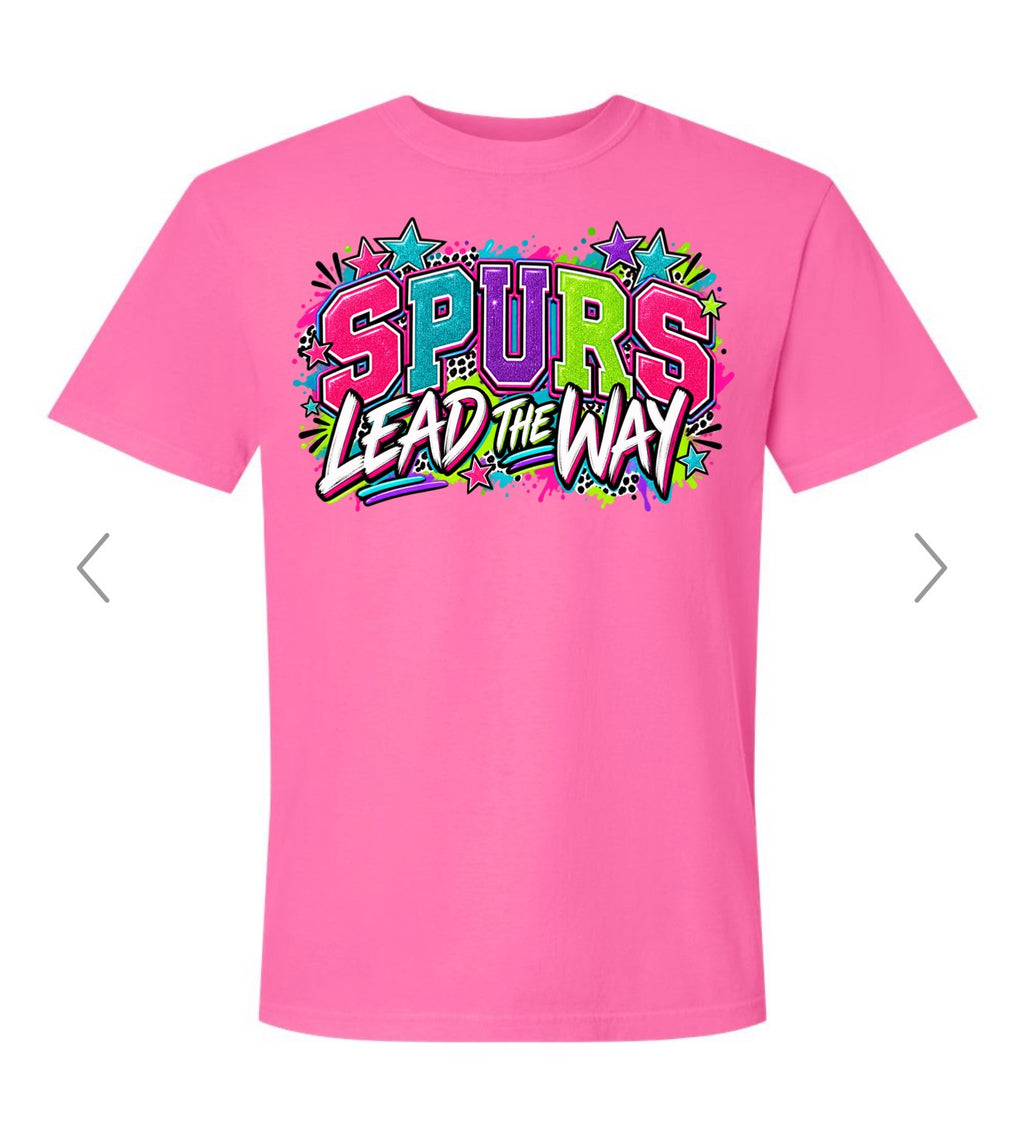 SPURS LEAD THE WAY TSHIRT COMFORT COLOR
