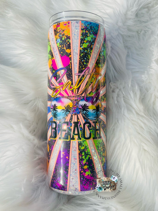 Salty Beach Burst Tumbler