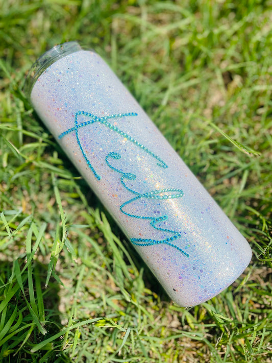 Rhinestone Name Tumbler