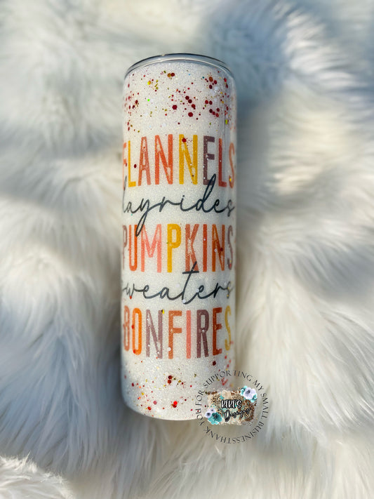 All The Fall Things Tumbler