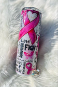 Courage, Fight Breast Cancer Tumbler