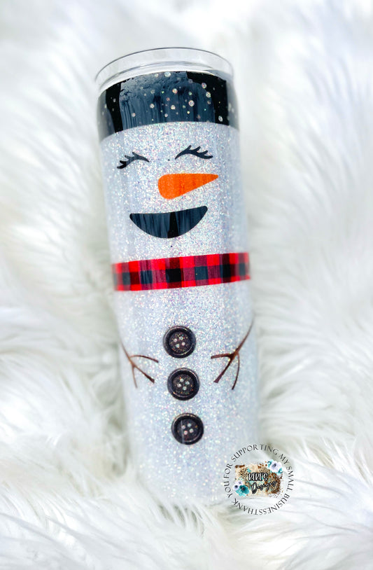 Glitter Snowman