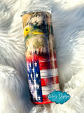 Eagle American Flag