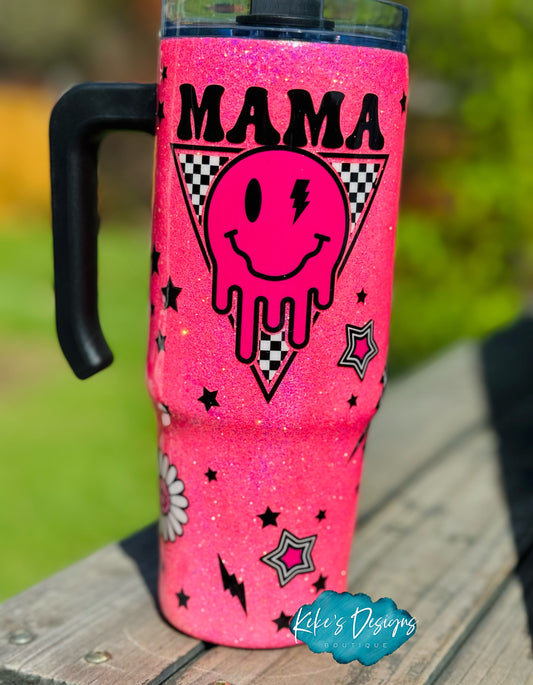 Mama Retro Handle Tumbler
