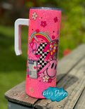 Retro Scrub Life Tumbler