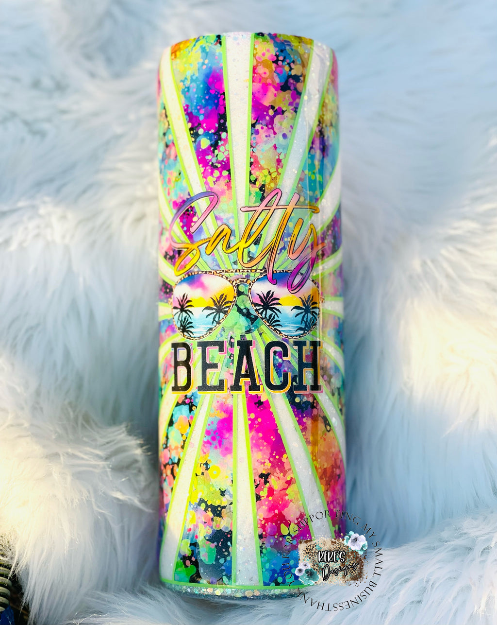 Salty Beach Burst Tumbler