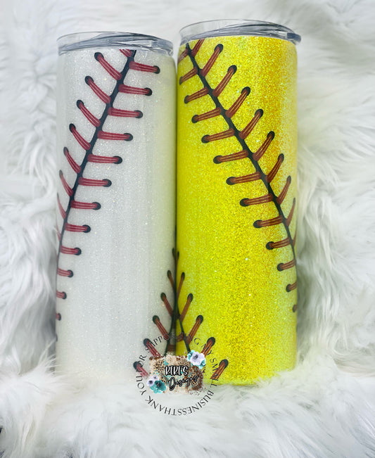 Baseball & Softball Stitch Tumbler