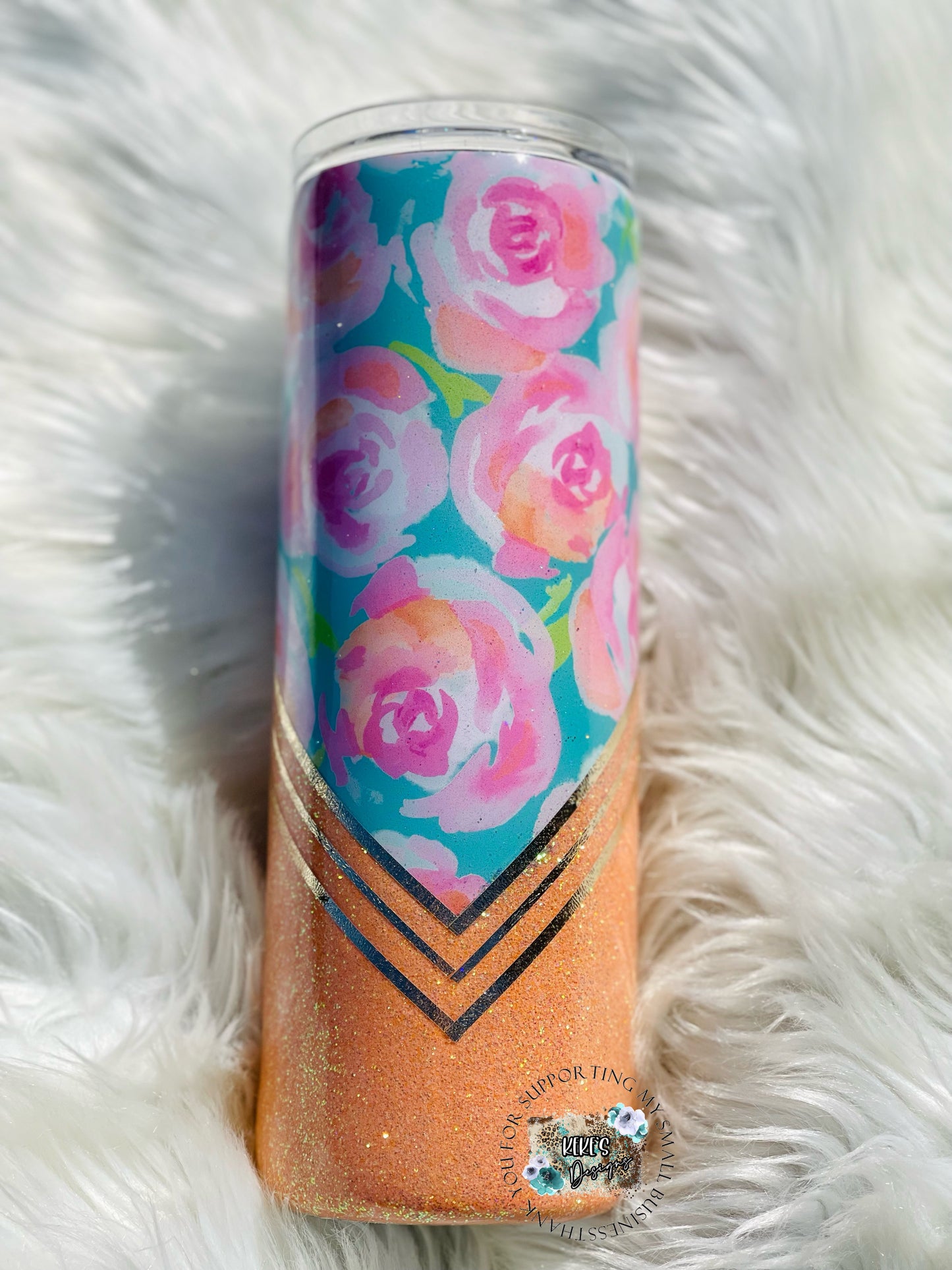 Floral V-Split