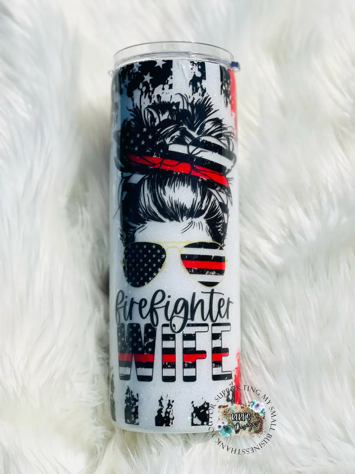 Firefigher Wife Full Wrap