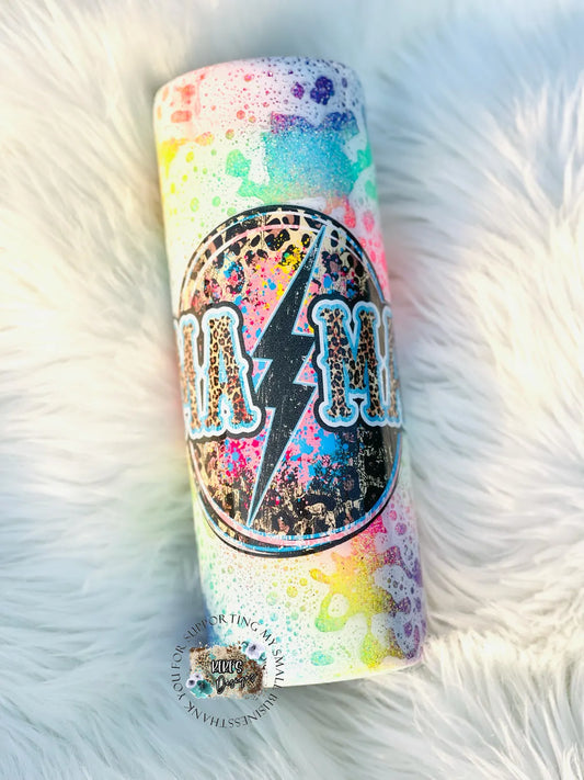 Mama Rainbow Splatter