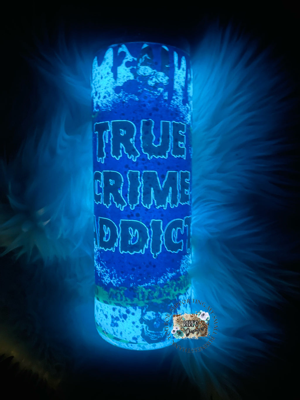 True Crime Addict Glow Tumbler