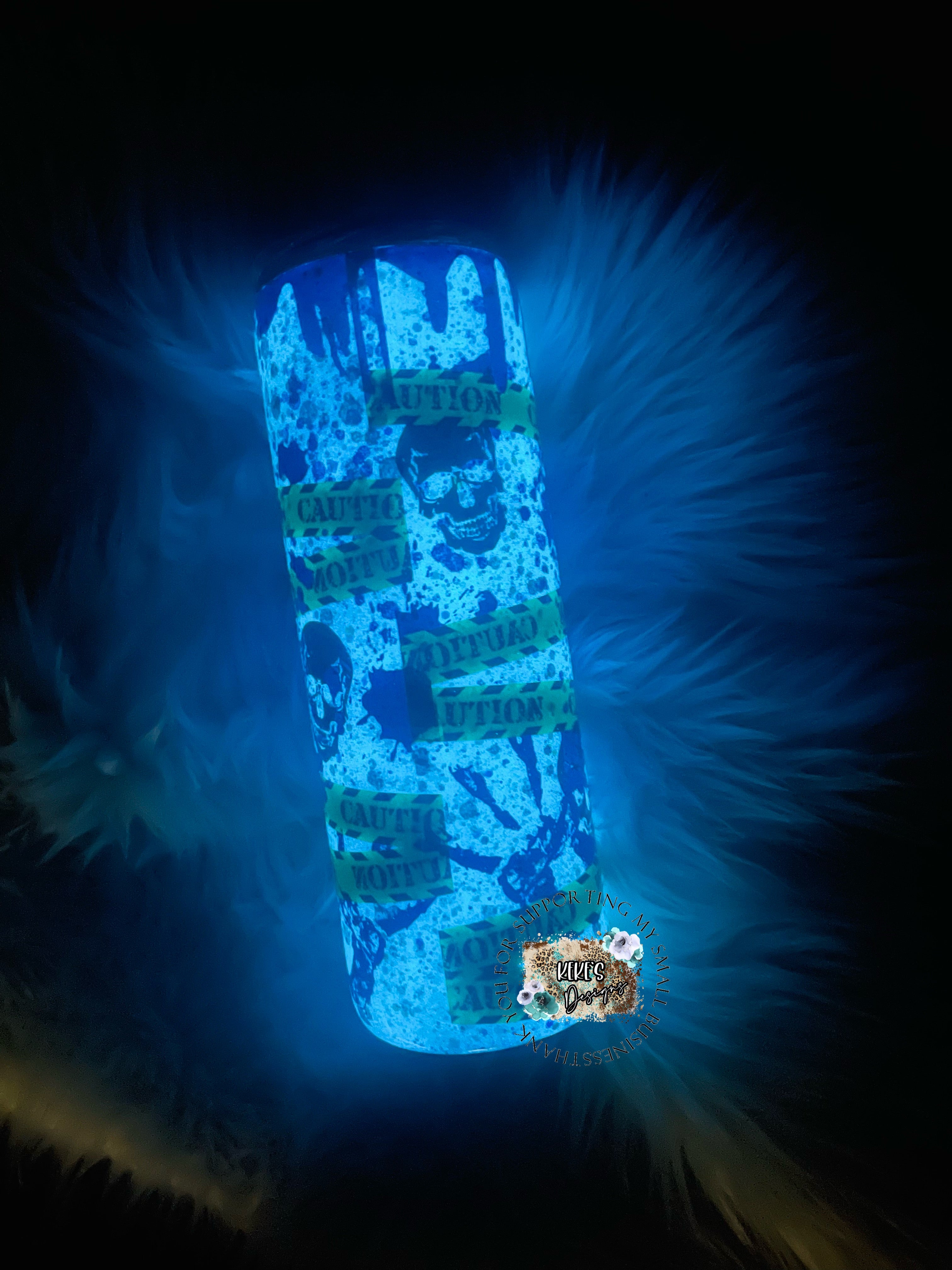 True Crime Addict Glow Tumbler